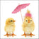 Servietten Easter Chickens 33x33cm 20 Stück 3-lagig 100% FSC