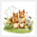 Servietten Kleine Eichhörnchen FSC Mix 20 Stück pro Päckchen 33x33cm