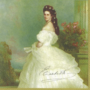 Servietten SISSI Kaiserin 33x33cm 3-lagig 20 Stück / Packung