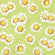 Servietten SUNNY FLOWERS hellgrün 33x33cm 3-lagig 20 Stück / Packung