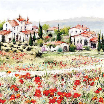 Servietten Toskana 33x33cm 20 Stück 3-lagig 100% FSC