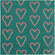 Servietten Zuckerstangen Herzen 33x33cm 20 Stück/Packung