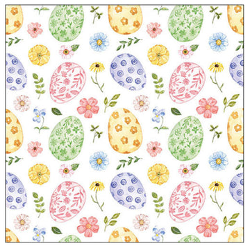 Servietten Easter Eggs and Flowers FSC Mix 20 Stück pro Päckchen 33x33cm
