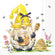 Servietten TOMMY Gnom mit Bienen 33x33cm 3-lagig 20 Stück / Packung