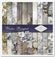 Scrapbooking Papier Winterstrauß Set 310x320 mm 200 g/m2 10 Stück