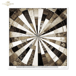 Scrapbooking Papierset Black & White 11 Bögen FSC Recycled 200g/m²