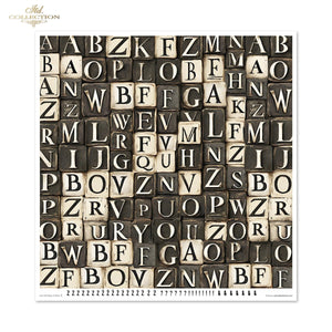 Scrapbooking Papierset Black & White 11 Bögen FSC Recycled 200g/m²