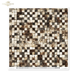 Scrapbooking Papierset Black & White 11 Bögen FSC Recycled 200g/m²