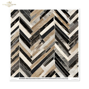 Scrapbooking Papierset Black & White 11 Bögen FSC Recycled 200g/m²