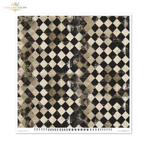 Scrapbooking Papierset Black & White 11 Bögen FSC Recycled 200g/m²