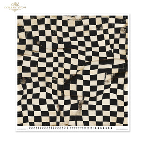 Scrapbooking Papierset Black & White 11 Bögen FSC Recycled 200g/m²