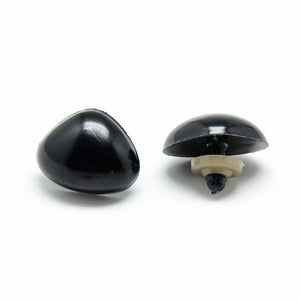 Sicherheitsnase 9x6mm, schwarz, 5 Stück/Pkg