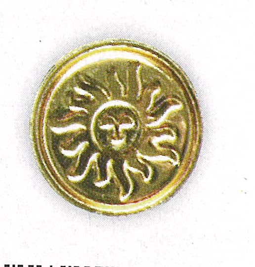 Siegel- und Wachsset 2-teilig, Sonnensiegel