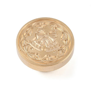 Siegelstempel Glocke mit Schleifen 2,5cm