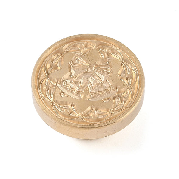 Siegelstempel Glocke mit Schleifen 2,5cm