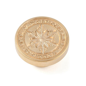 Siegelstempel Schneeflocke 2,5cm