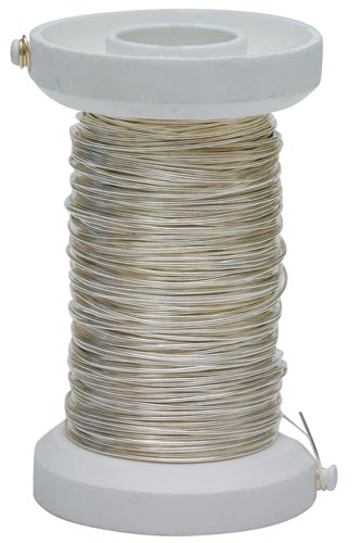Silberdraht mit Kupferkern ø 0,4mm 30m