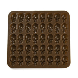 Silikon-Gießform Totenköpfe 160x170x10mm