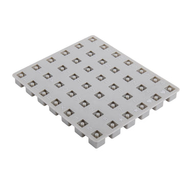 Silikon Gießform Buchstaben Perlen inkl. Zahlen 42 Perlen 10x10mm