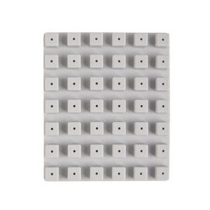 Silikon Gießform Buchstaben Perlen inkl. Zahlen 42 Perlen 10x10mm