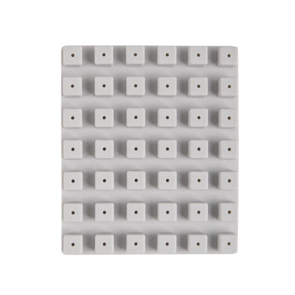Silikon Gießform Buchstaben Perlen inkl. Zahlen 42 Perlen 10x10mm