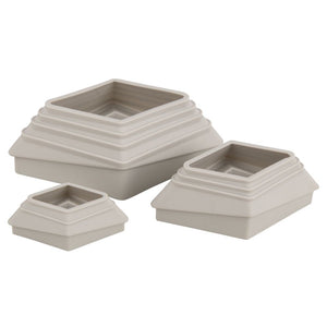 Silikon Gießformen Set Origami Boote 3tlg 8x4x2,9cm 12x6x4,3cm 16x8x5,6cm