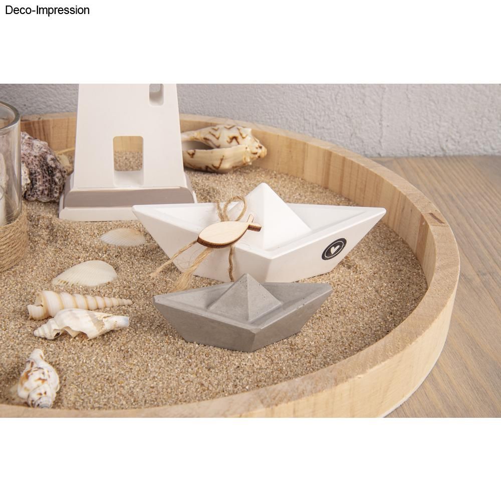 Silikon Gießformen Set Origami Boote 3tlg 8x4x2,9cm 12x6x4,3cm 16x8x5,6cm