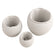 Silikon Gießformen Set Vasen Wellenrand 3tlg. 5x4,2cm 7,2x6cm 9,5x7,8cm