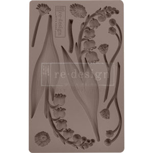 Silikon Pressform Bell Orchids 12,7x20,3cm