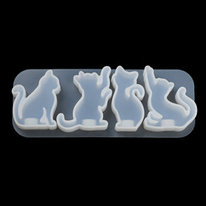 Silikonform Katzen 59x150x15,5mm