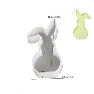 Silikongießform Hase hockend 162x90x27mm