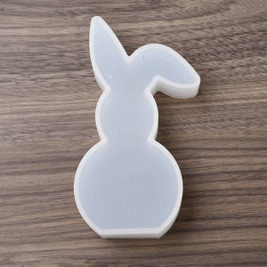 Silikongießform Hase hockend 162x90x27mm