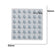 Silikongießform Mini-Sterne 93x93mm