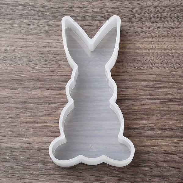 Silikongießform Osterhase hockend 130x77x27mm
