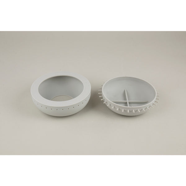 Silikon Gießform Schale 18cm mit Lochrand ø 18cm x H 6cm