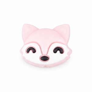 Silikonperle Fuchs  29x24x7mm 1 Stück