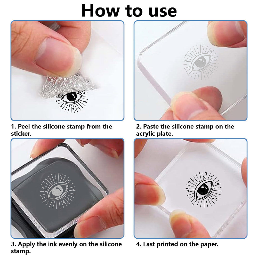 Silikonstempel Clear Stamp Tieremotive 11x16x0,3cm