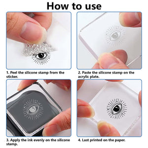 Silikonstempel Clear Stamp Tieremotive 11x16x0,3cm