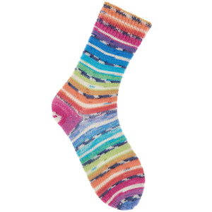 Superba Bamboo superwash 4-fädig Sockenwolle 50% Schurwolle 25% Polyamid 25% Viskos 100g / 420m