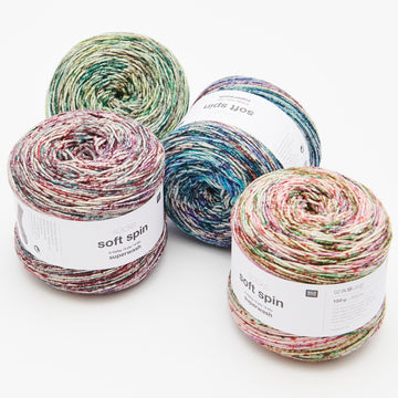 Socks Soft Spin 6-fädig Sockenwolle 75% WV 25% PA 150g / 390m