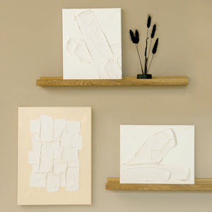Spachtel Set Kunststoff weiß 4-teilig