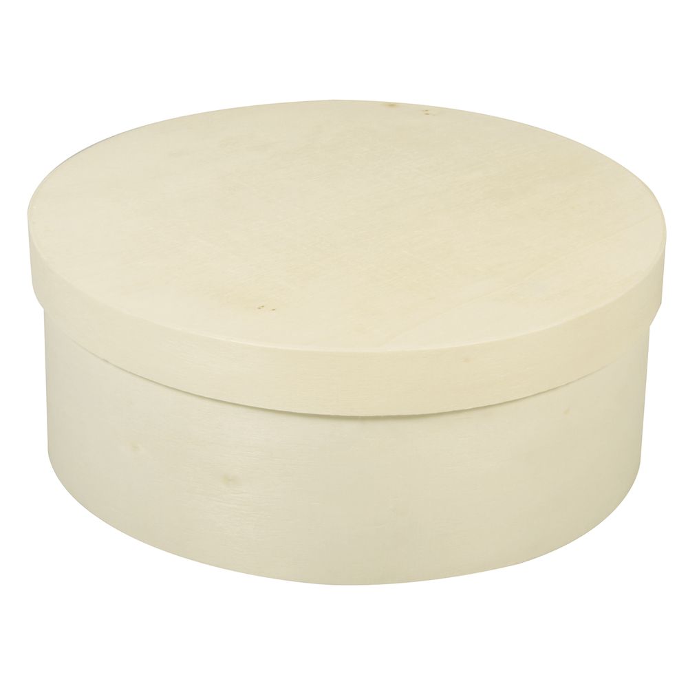 Spanschachteln rund natur 14cm