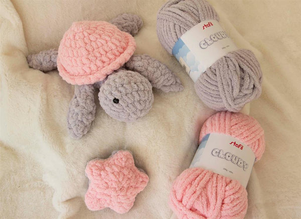 Stafil Cloudy Blanket Yarn Chenillewolle Ø 1cm 200g 60m