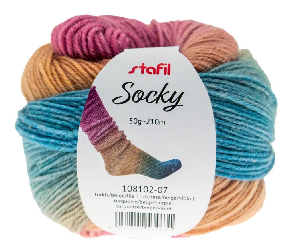 Stafil Socky Sockenwolle Mischgarn 50g / 210m