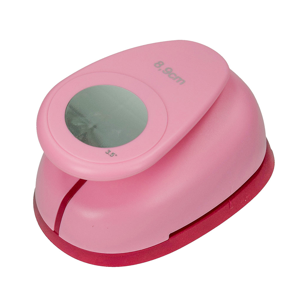 Stanzer Kreis 4XL  ø 8,9cm rosa 1 Stück