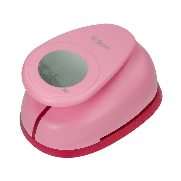 Stanzer Kreis 4XL  ø 8,9cm rosa 1 Stück