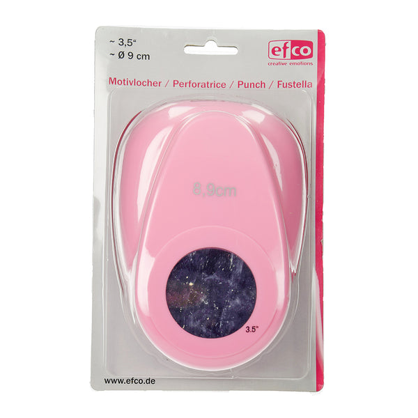 Stanzer Kreis 4XL  ø 8,9cm rosa 1 Stück