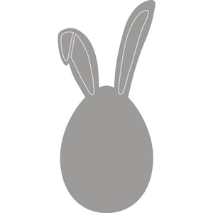 Stanzschablone Osterhase 4,2x8,6cm