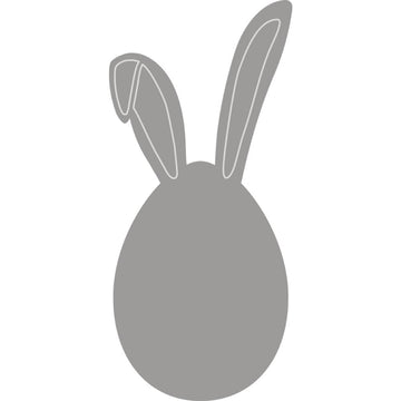 Stanzschablone Osterhase 4,2x8,6cm