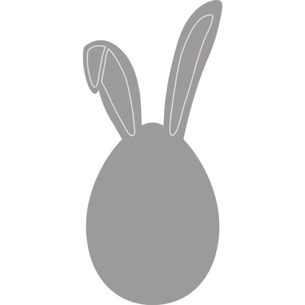 Stanzschablone Osterhase 4,2x8,6cm